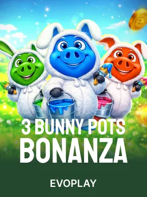 3 Bunny Pots Bonanza