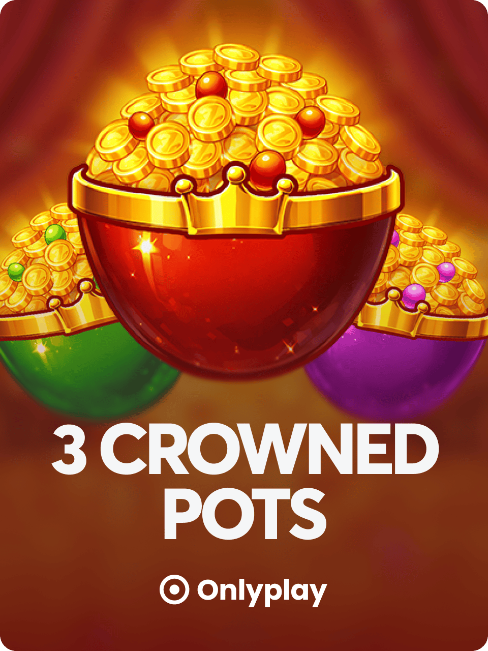 3 Crowned Pots
