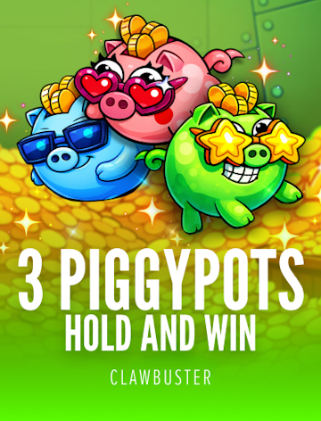 3 Piggypots: Hold&Win