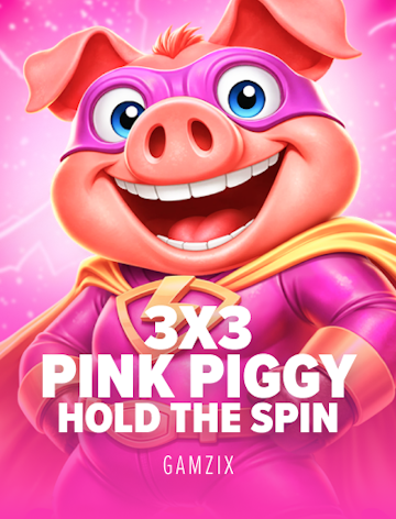 3x3 Pink Piggy: Hold The Spin