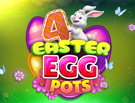 4 Easter Egg Pots