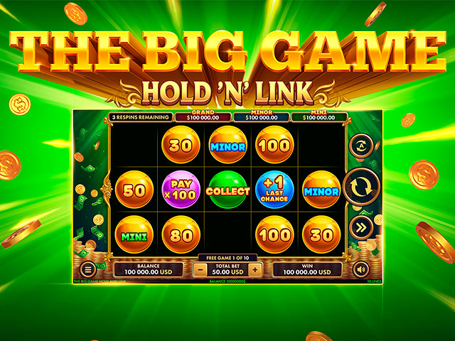 The Big Game Hold ‘n’ Link