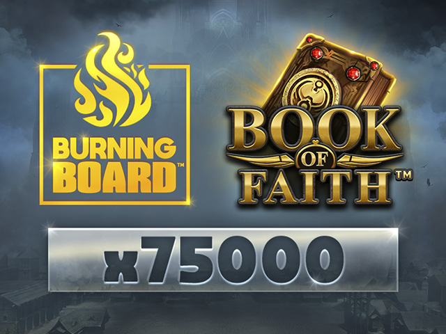 Book of Faith Burning Board