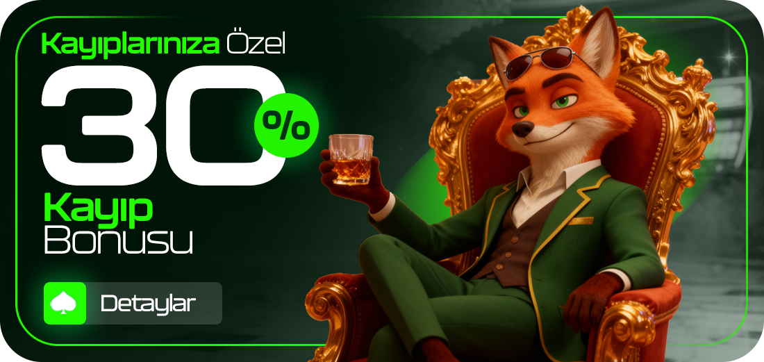 %30 Casino Kayıp Bonusu