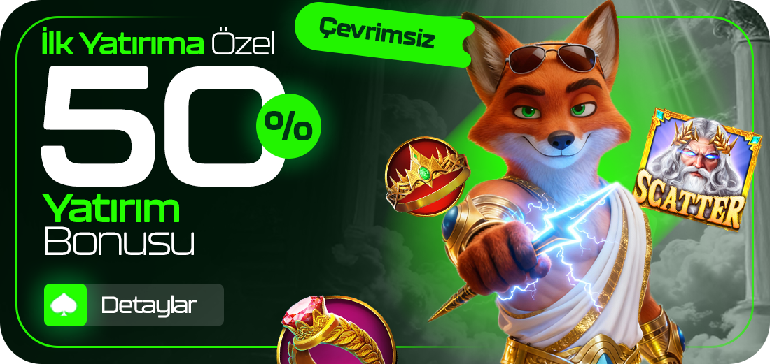 Gates of Olympus'ta %50 Bonus!