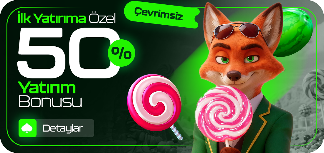 Sweet Bonanza'da %50 Bonus!