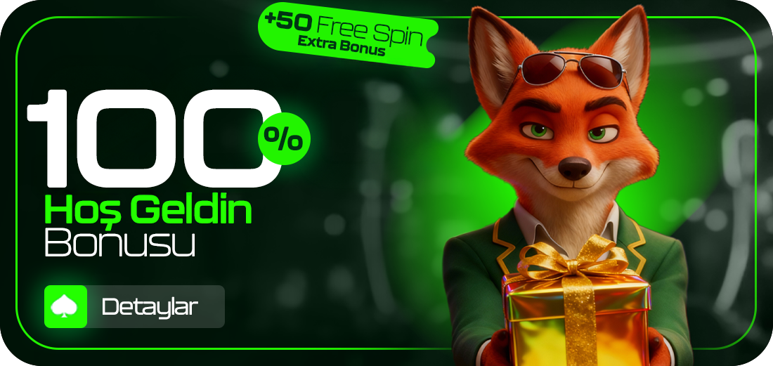 %100 Hoşgeldin Bonusu