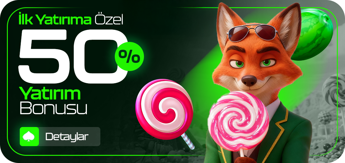Sweet Bonanza'da %50 Bonus!