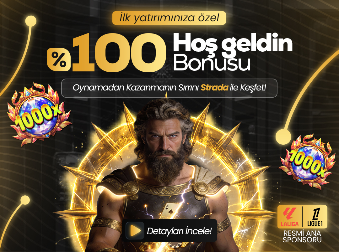 %100 Hoş Geldin Bonusu