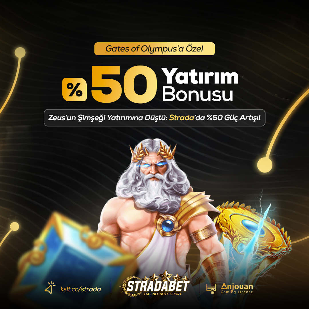 Gates Of Olympus'ta %50 Yatırım Bonusu